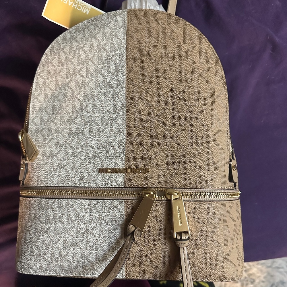 Michael kors backpack purse